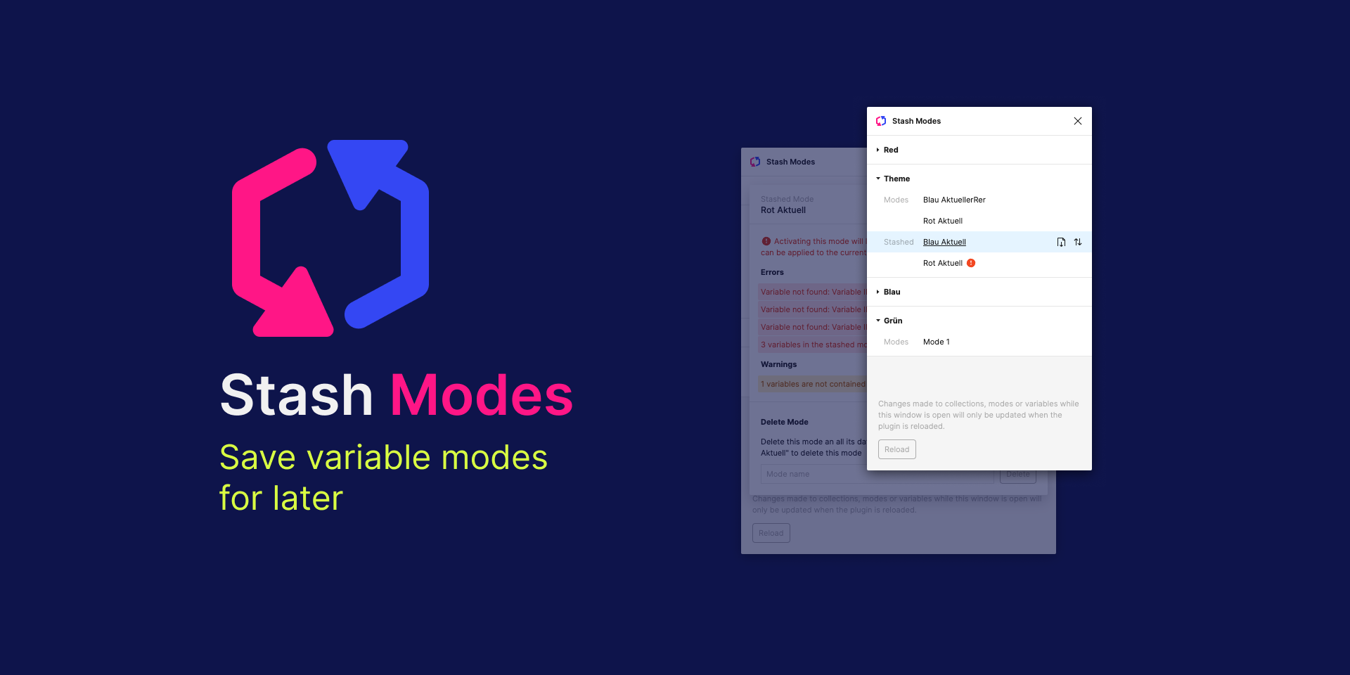 Plugin Stash Modes