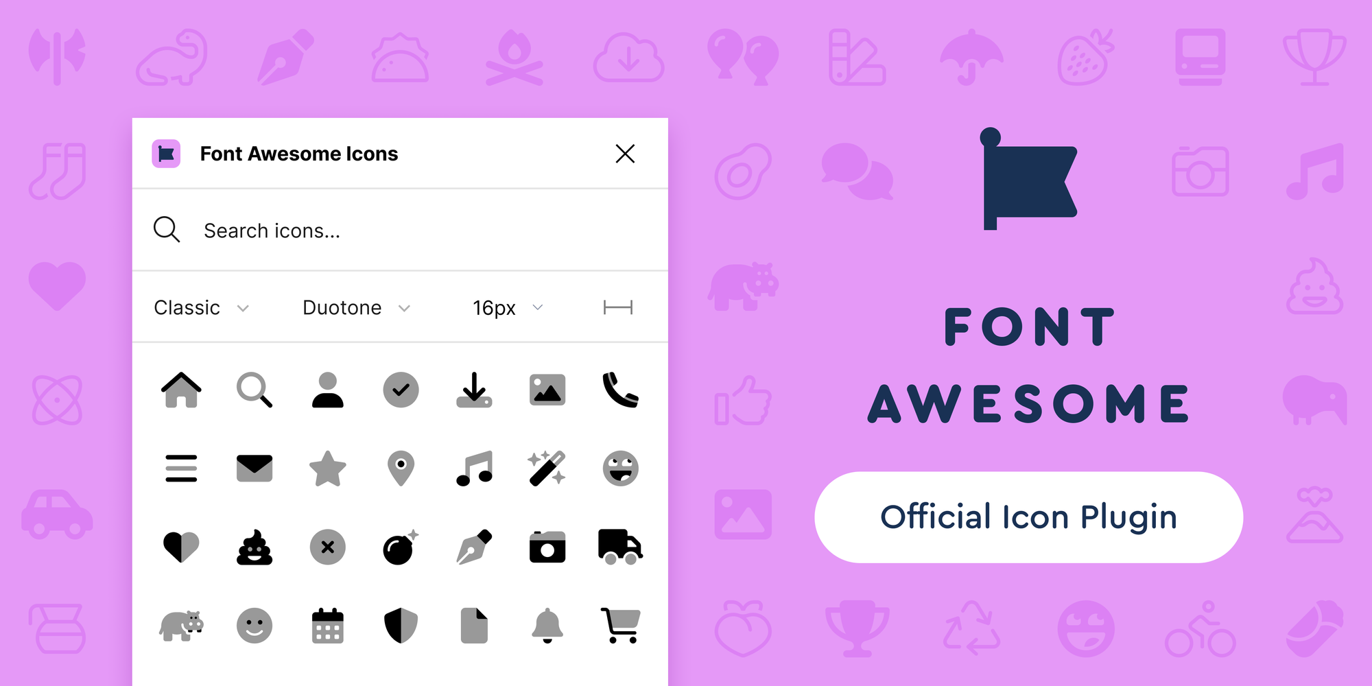 Plugin Font Awesome Icons