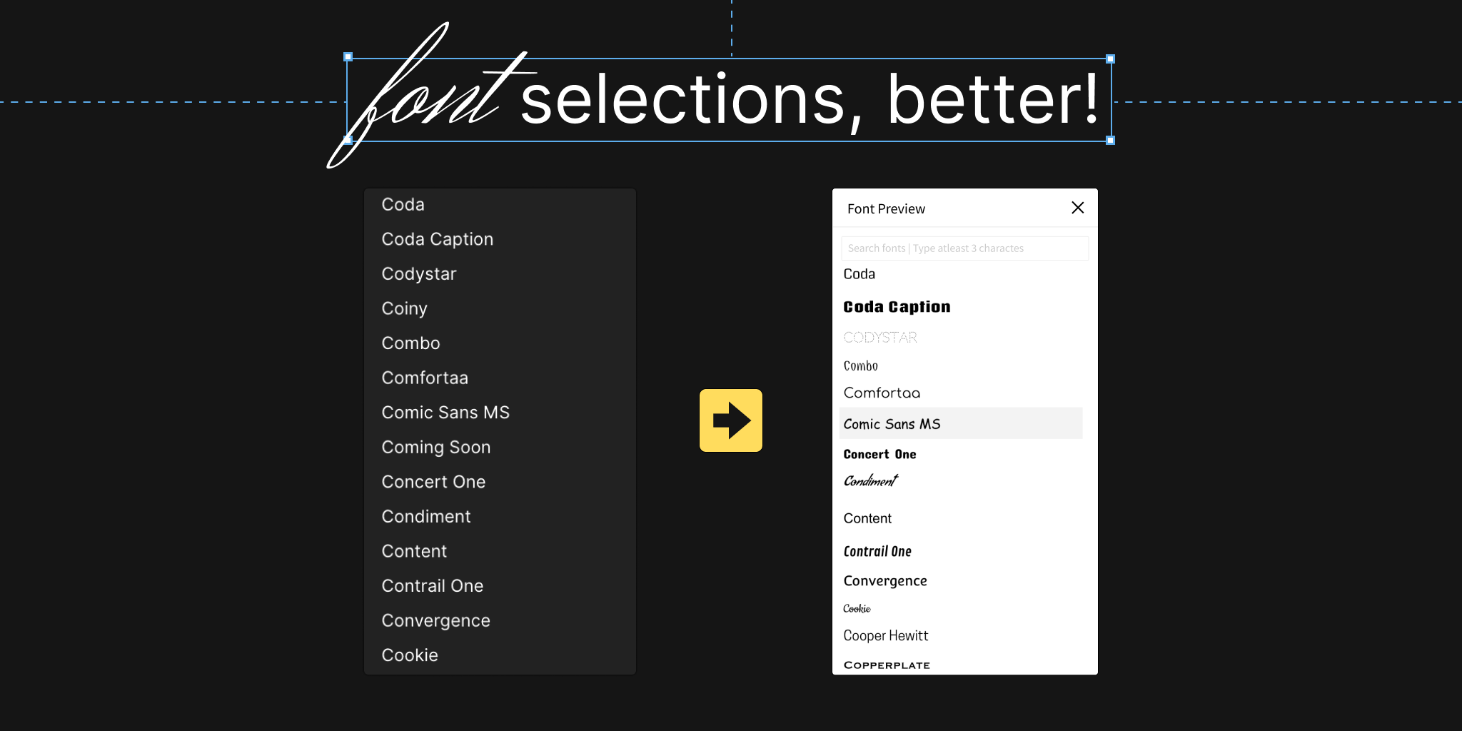 Plugin Better Font Picker