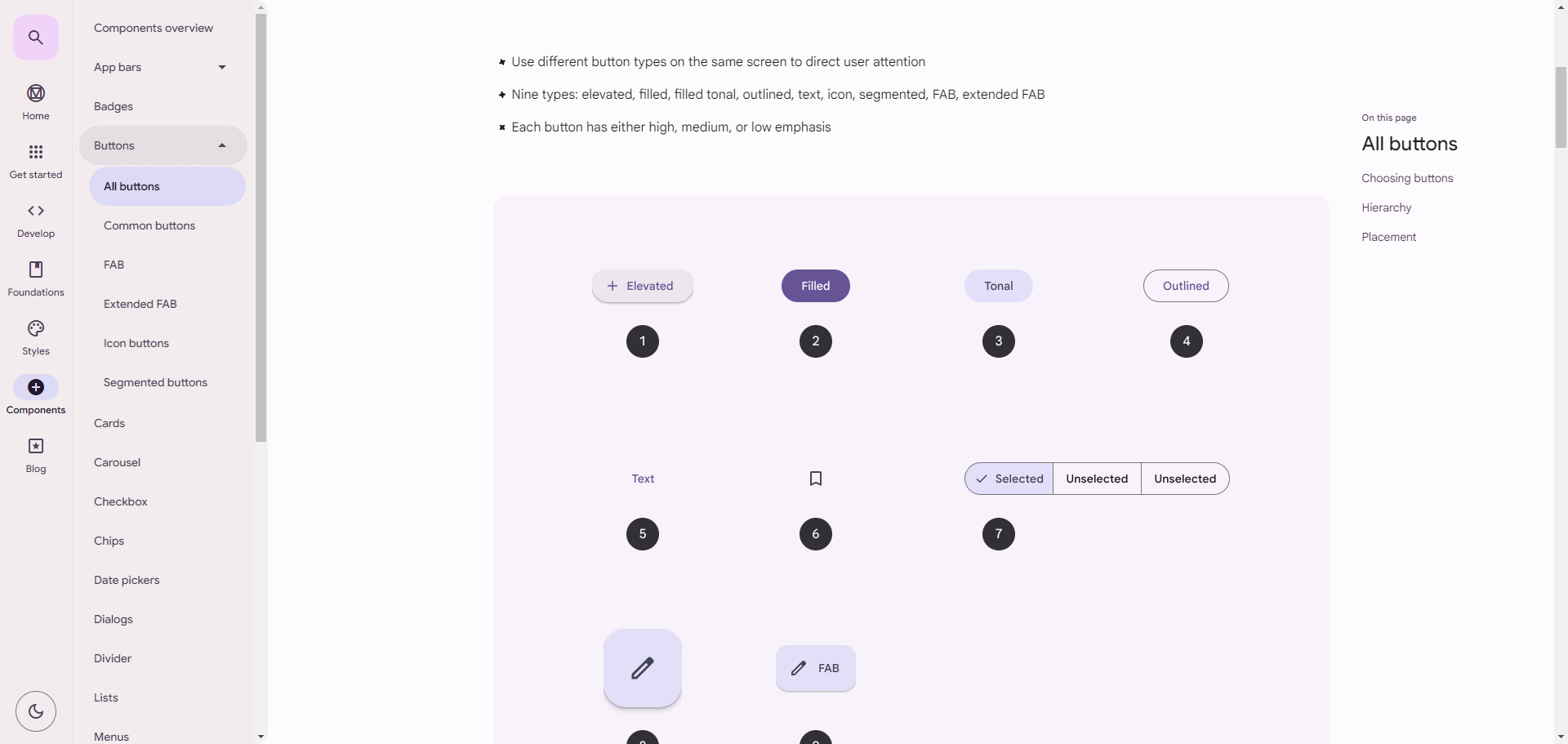 Design system de google, Material design