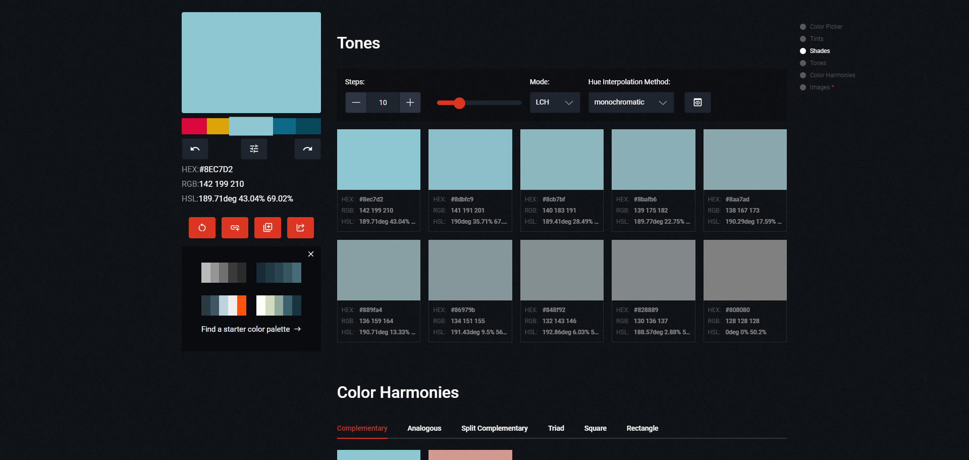 Pour qui est fait Color Palette Builder ?