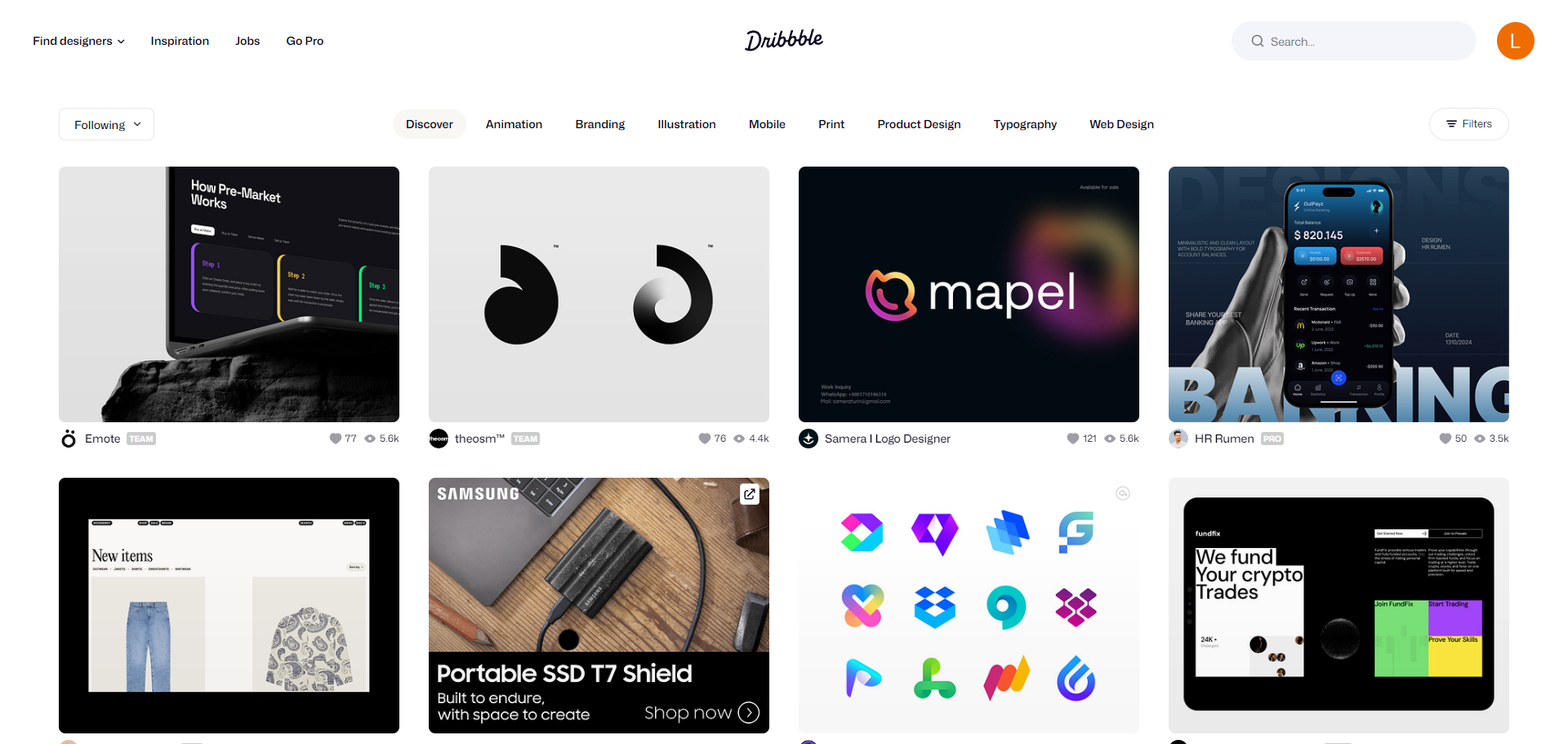 Pourquoi Choisir Dribbble ?