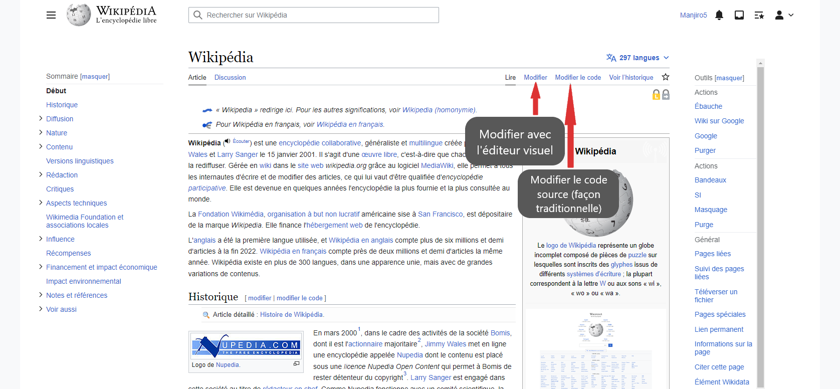 Wiki : Contenu Collaboratif (Wikipedia)