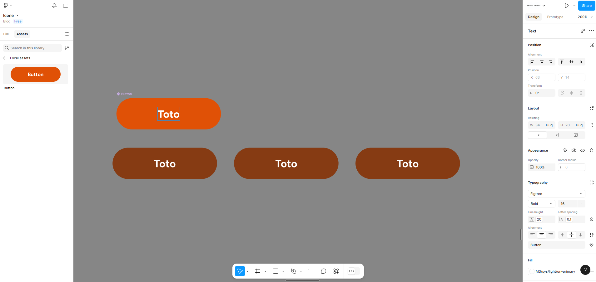 Mettez à jour et synchronisez (Figma)