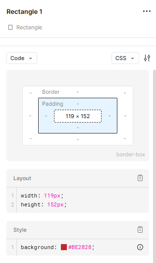 Copier les Propriétés CSS (Figma)