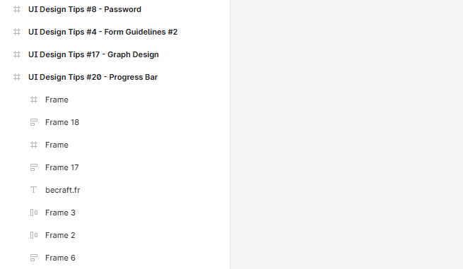 Astuces avancées pour gérer les panneaux et les calques dans figma