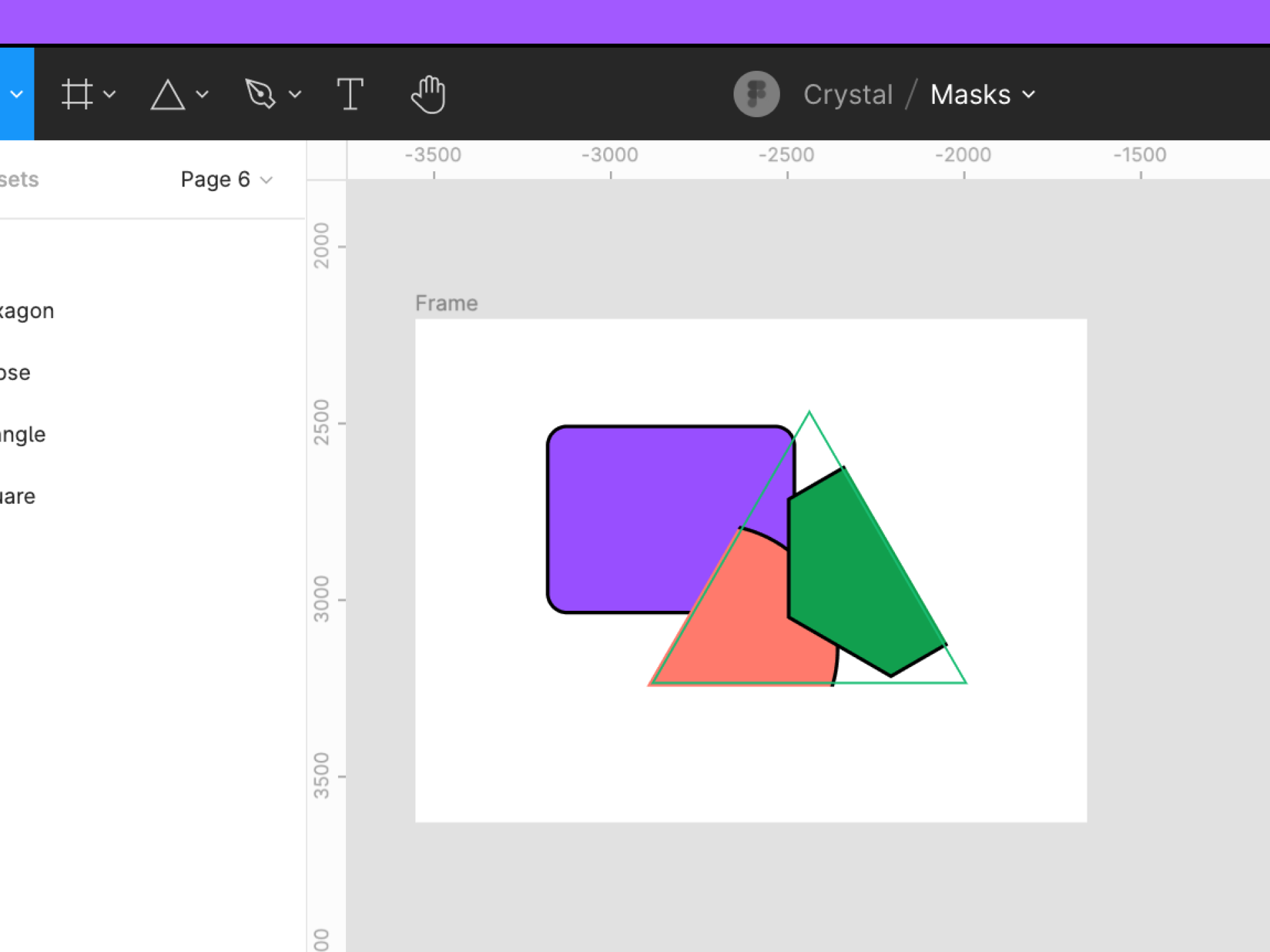 Travailler avec des images et des masques (Figma)