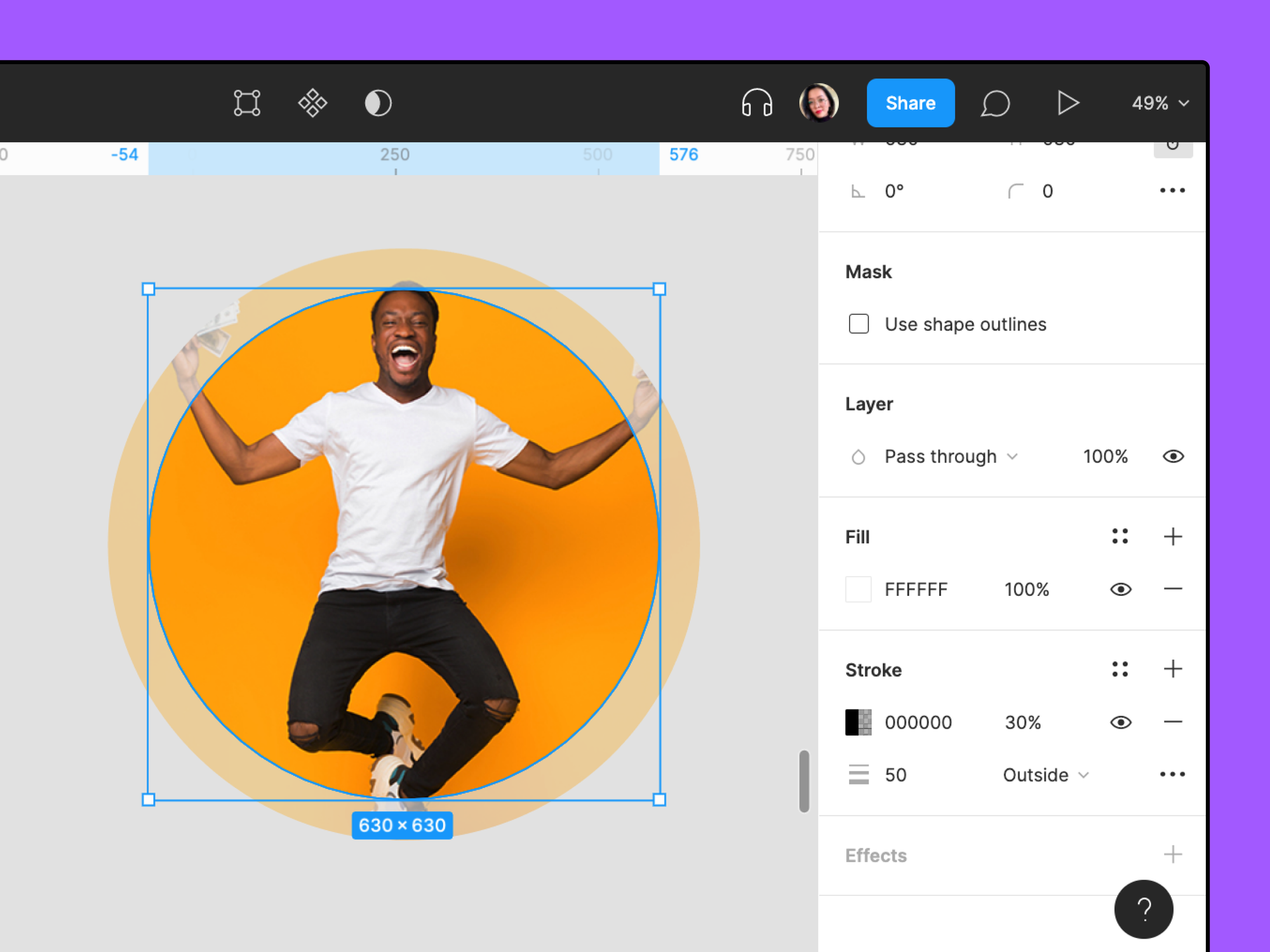 Utiliser des masques pour des effets créatifs avec des illustrations (Figma)