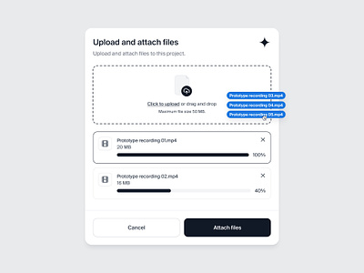 Glisser-Dépose (Dribbble)